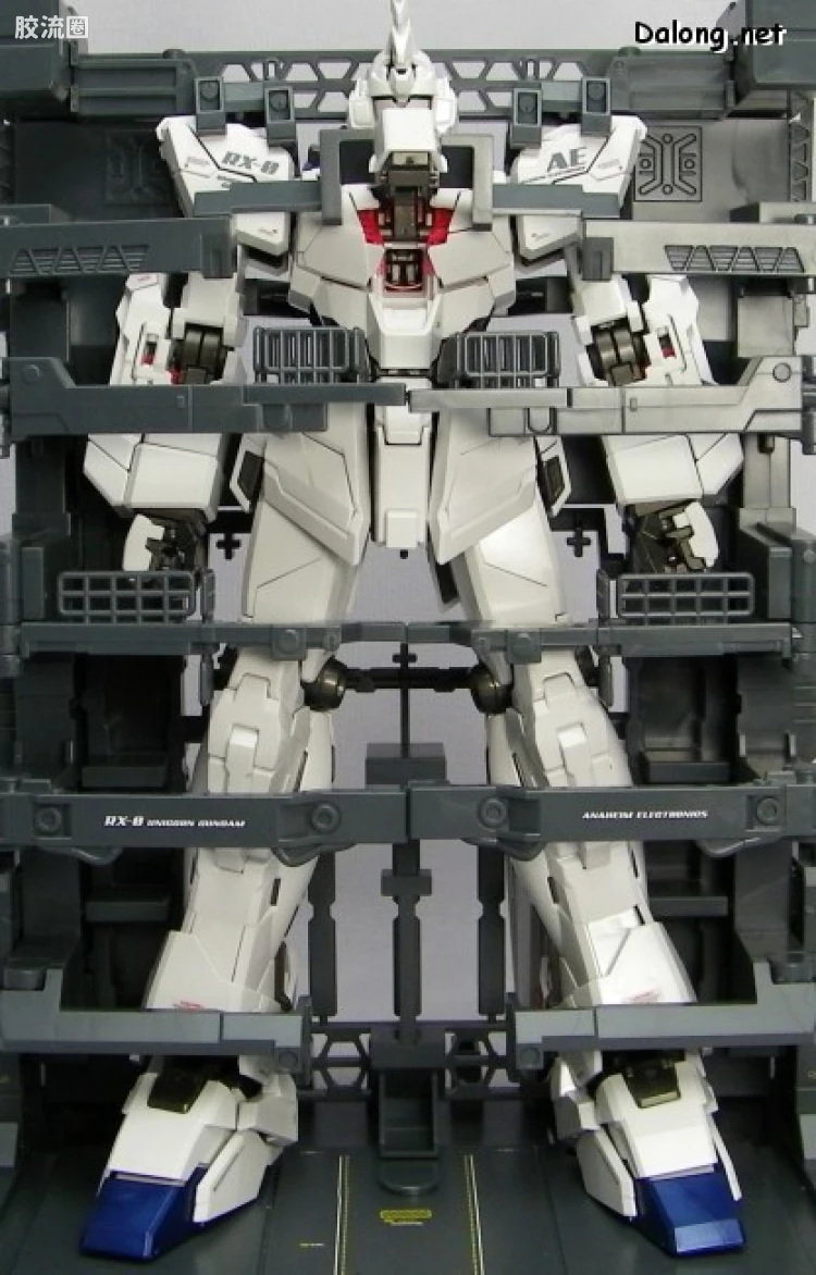 MG 官方豪华版 独角兽高达 HD color版+格纳库 - 图片