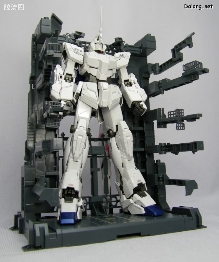 MG 官方豪华版 独角兽高达 HD color版+格纳库 - 图片
