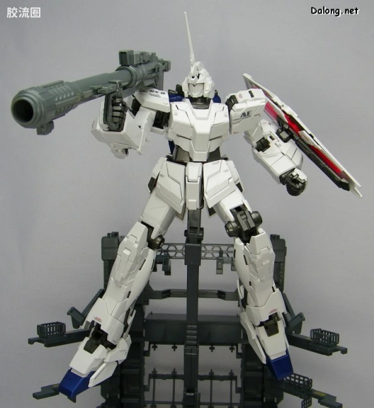 MG 官方豪华版 独角兽高达 HD color版+格纳库 - 图片