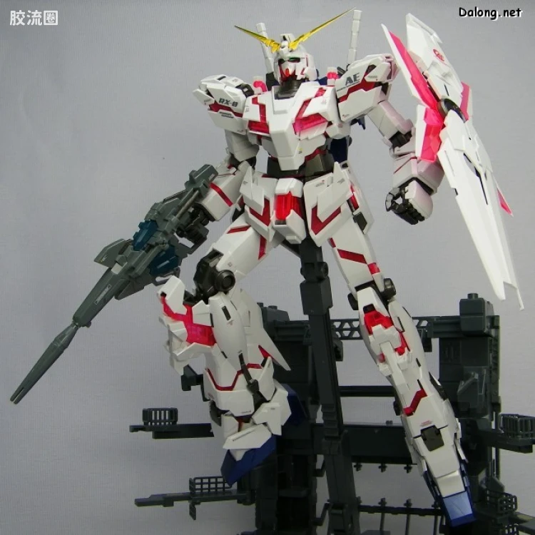 MG 官方豪华版 独角兽高达 HD color版+格纳库 - 图片
