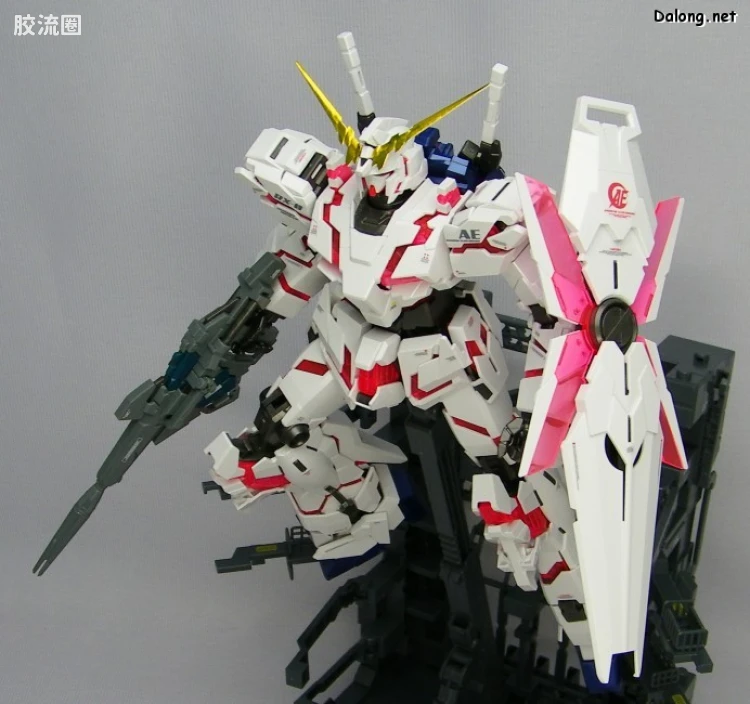 MG 官方豪华版 独角兽高达 HD color版+格纳库 - 图片