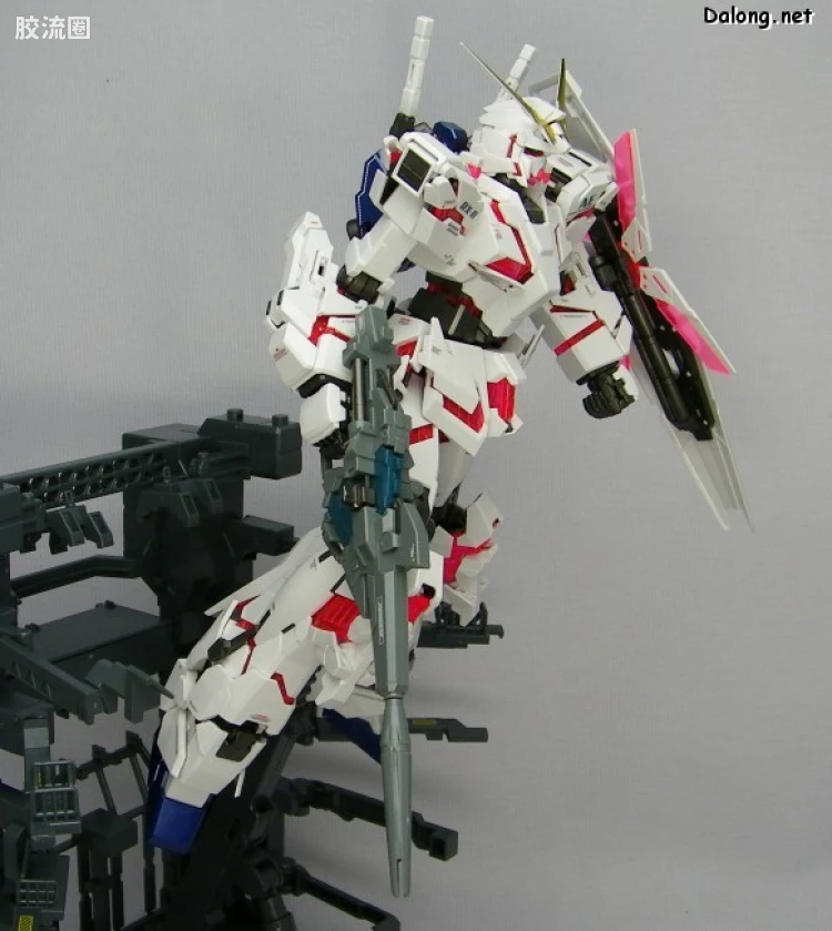 MG 官方豪华版 独角兽高达 HD color版+格纳库 - 图片