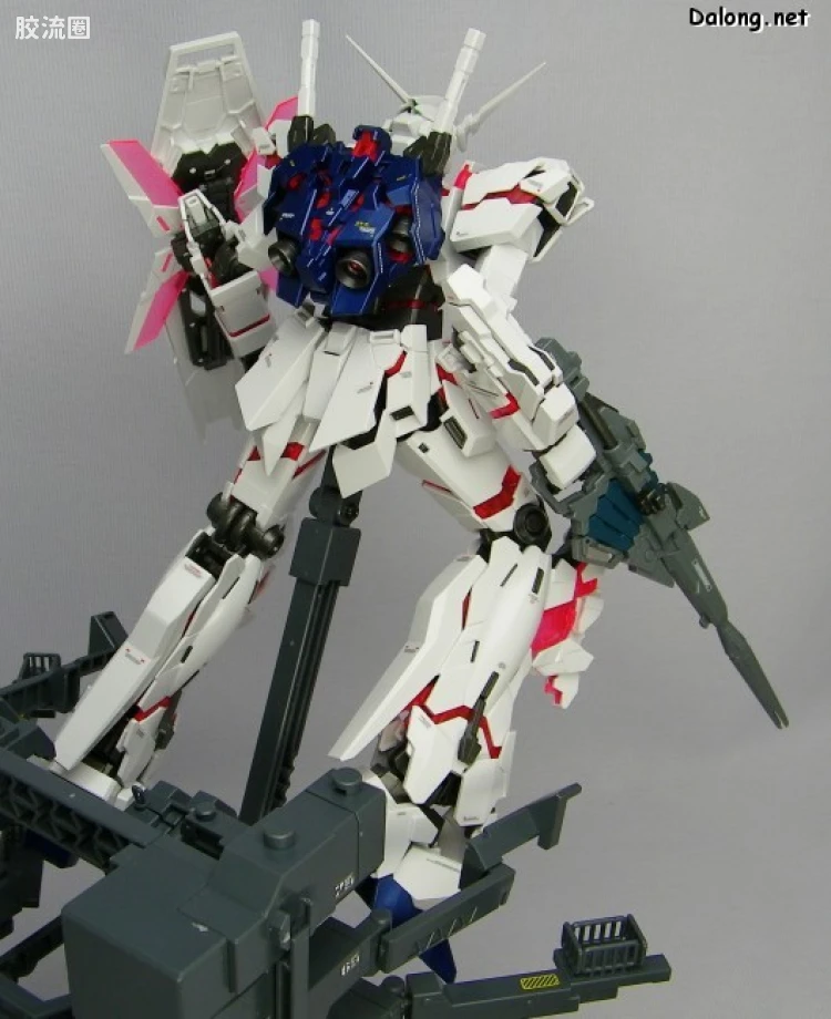 MG 官方豪华版 独角兽高达 HD color版+格纳库 - 图片
