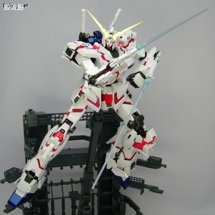 MG 官方豪华版 独角兽高达 HD color版+格纳库 - 图片