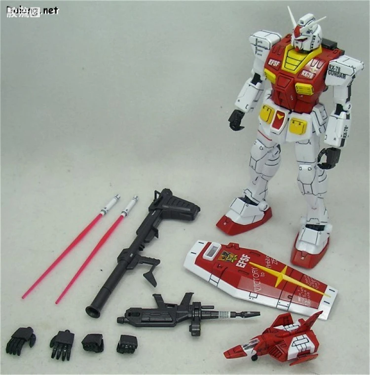 MG 官方特别版 RX-78-2 高达 MG10周年纪念版 - 图片
