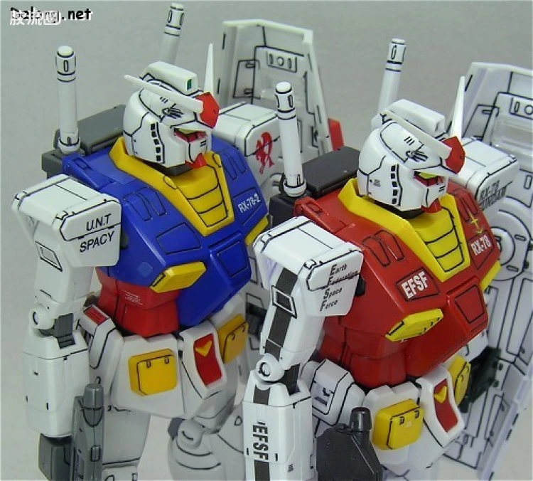 MG 官方特别版 RX-78-2 高达 MG10周年纪念版 - 图片