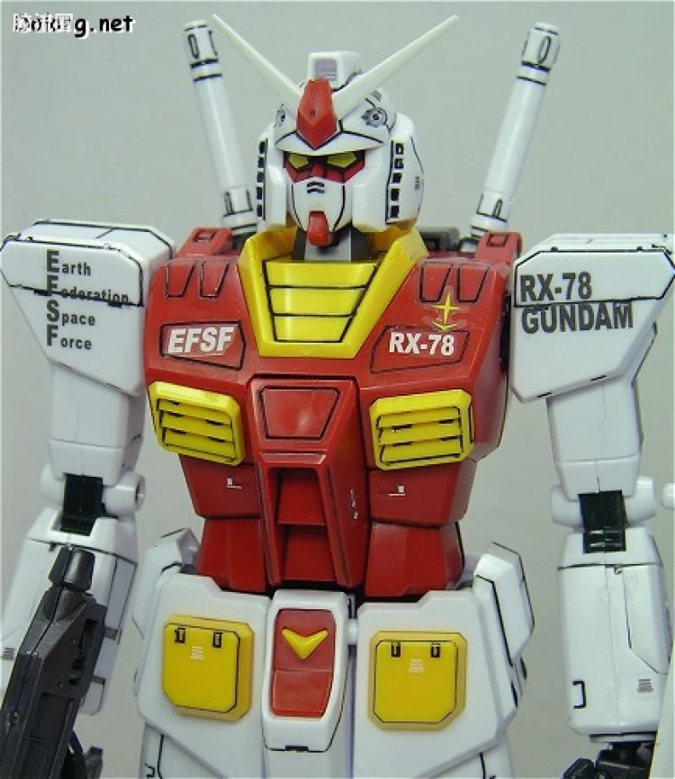 MG 官方特别版 RX-78-2 高达 MG10周年纪念版 - 图片