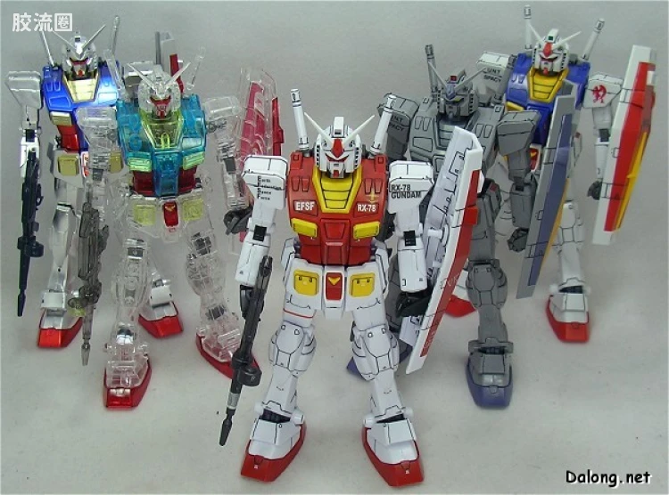 MG 官方特别版 RX-78-2 高达 MG10周年纪念版 - 图片