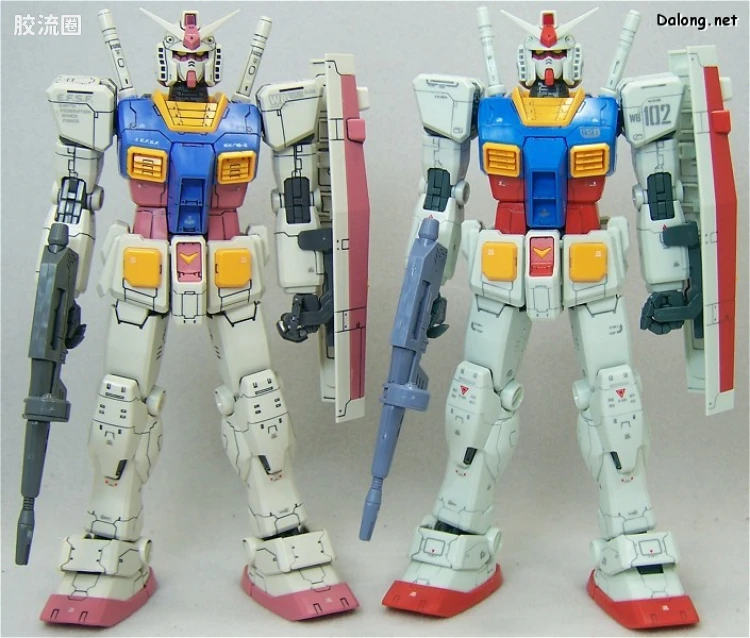 MG 官方特别版 RX-78-2 高达 Ver.OYW 0079 一年战争动画版配色 - 图片