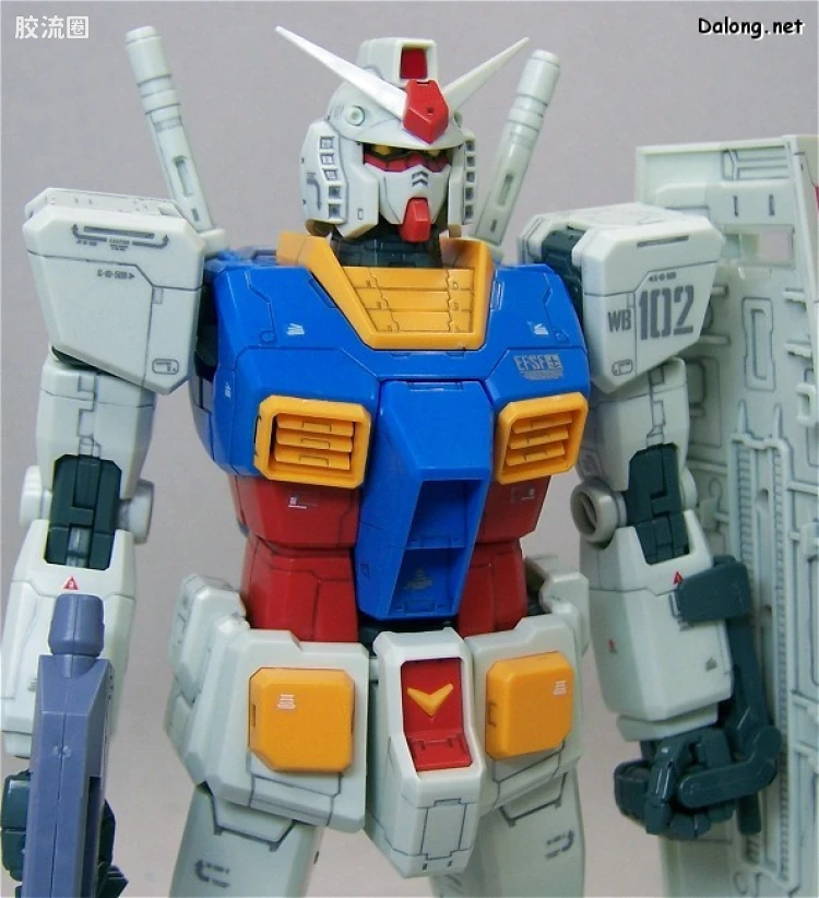 MG 官方特别版 RX-78-2 高达 Ver.OYW 0079 一年战争动画版配色 - 图片