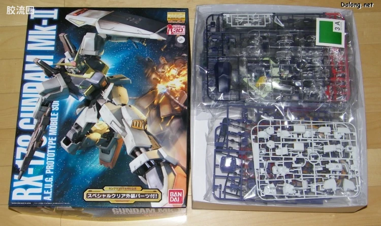 MG 高达30周年透明配件版 高达Mk-Ⅱ2.0 - 图片