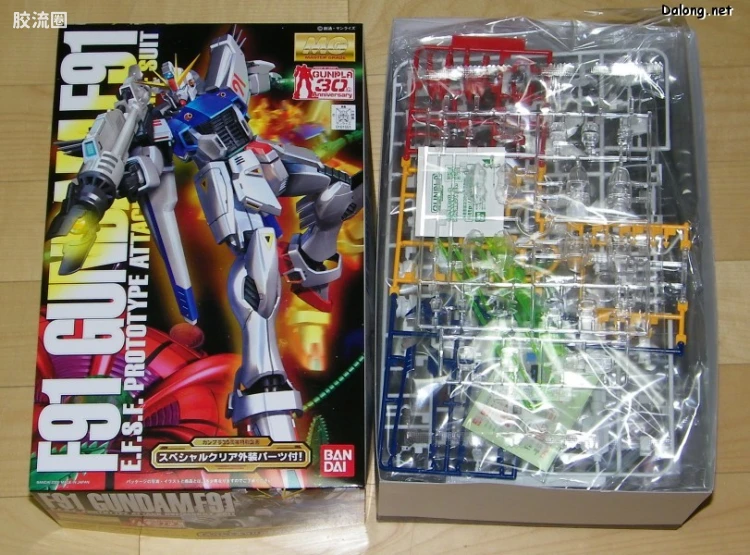 MG 高达30周年透明配件版 F91 高达 - 图片