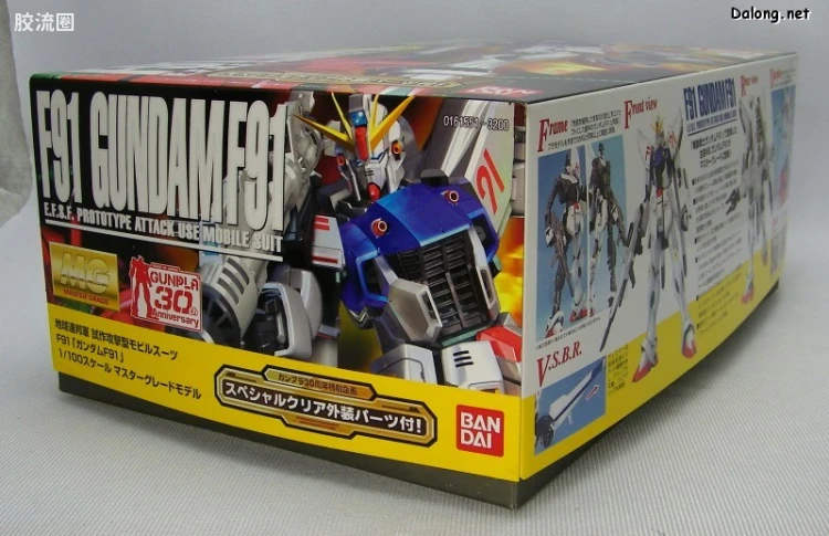 MG 高达30周年透明配件版 F91 高达 - 图片