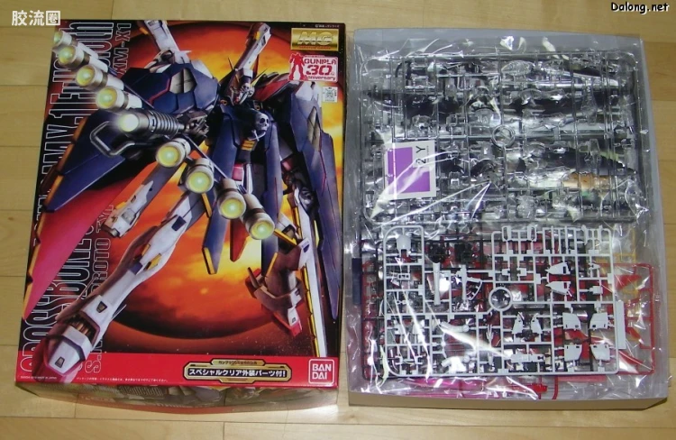 MG 高达30周年透明配件版  骷髅高达X1全覆式披风 - 图片