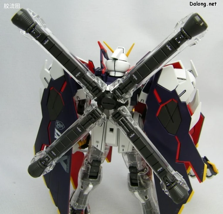 MG 高达30周年透明配件版  骷髅高达X1全覆式披风 - 图片