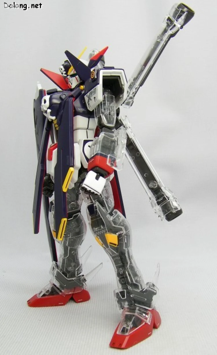 MG 高达30周年透明配件版  骷髅高达X1全覆式披风 - 图片