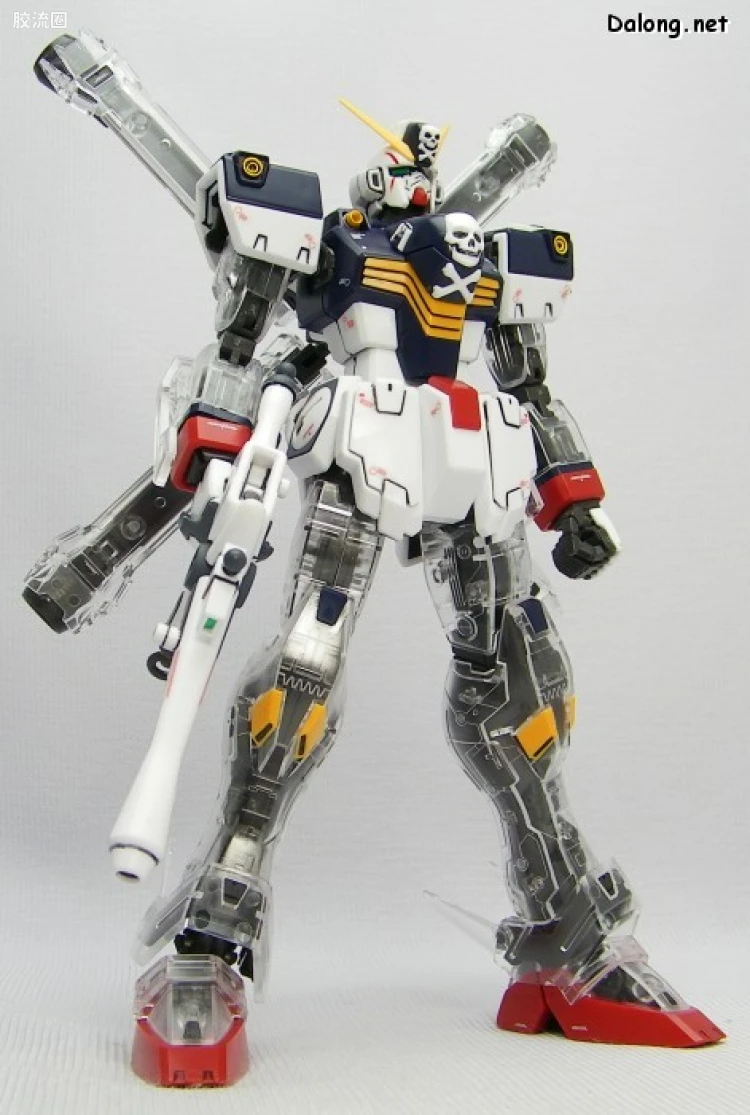 MG 高达30周年透明配件版  骷髅高达X1全覆式披风 - 图片