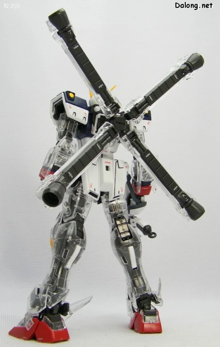 MG 高达30周年透明配件版  骷髅高达X1全覆式披风 - 图片