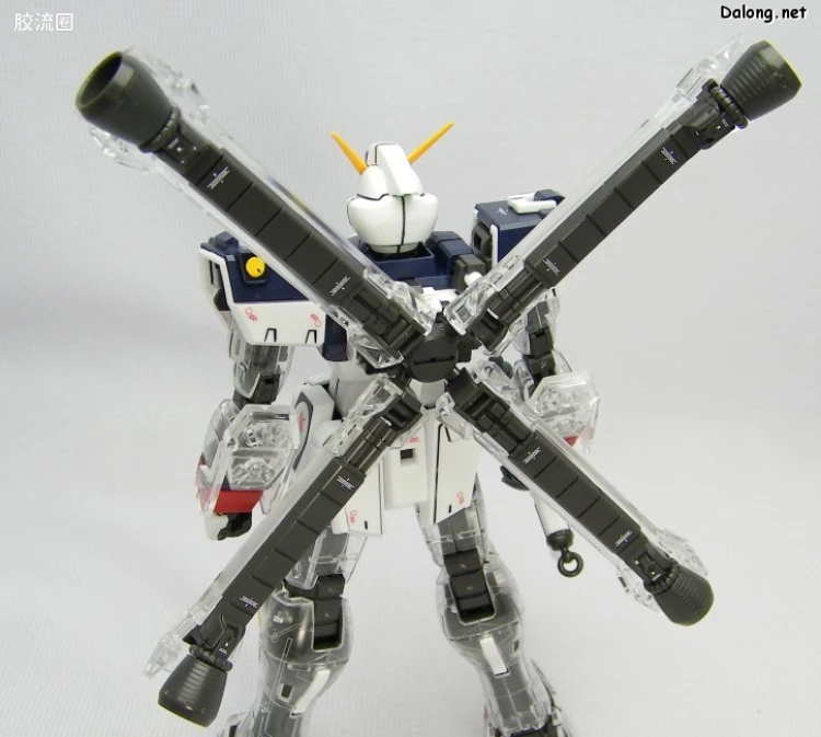 MG 高达30周年透明配件版  骷髅高达X1全覆式披风 - 图片