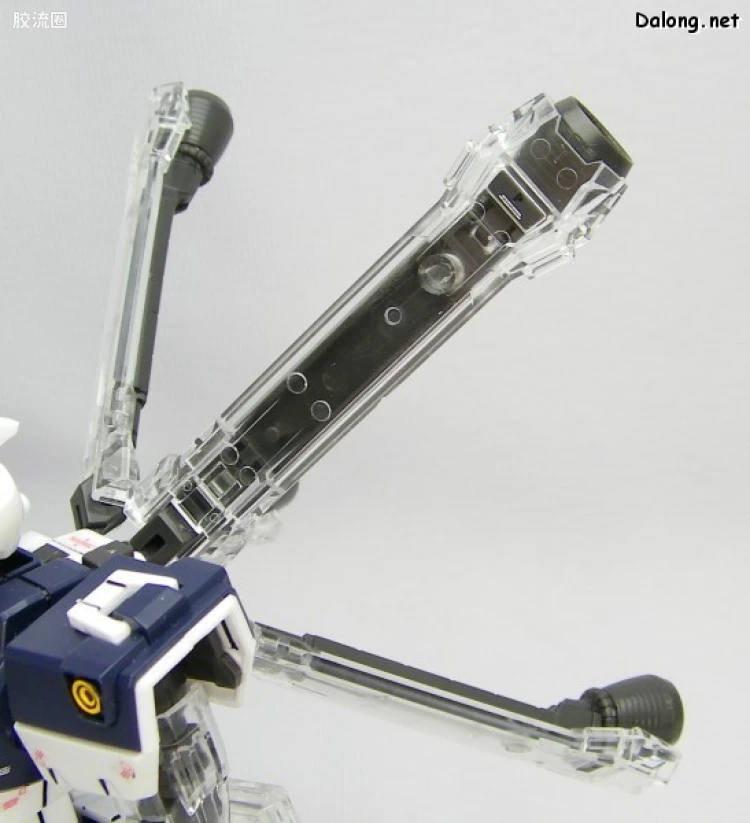 MG 高达30周年透明配件版  骷髅高达X1全覆式披风 - 图片