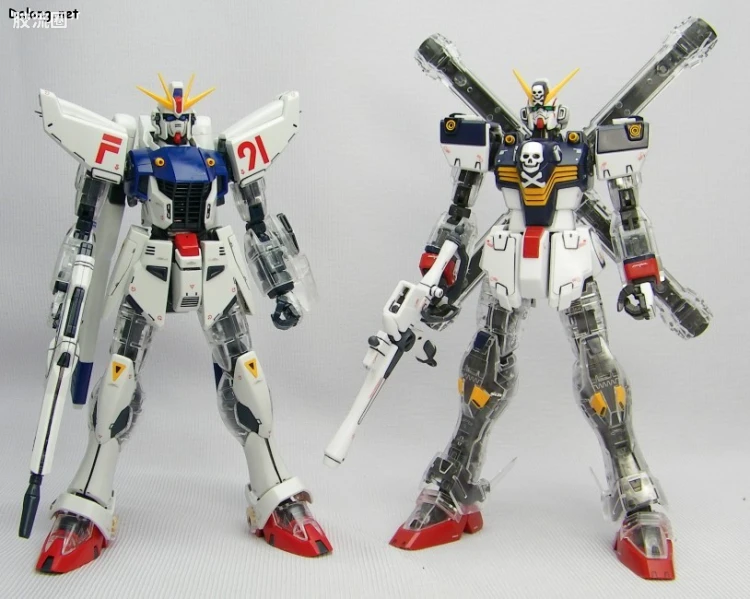 MG 高达30周年透明配件版  骷髅高达X1全覆式披风 - 图片