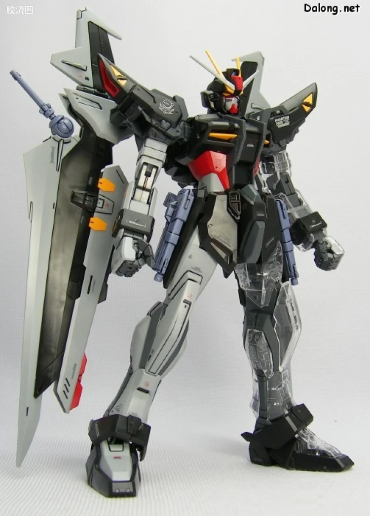 MG 高达30周年透明配件版 强袭·黑 - 图片
