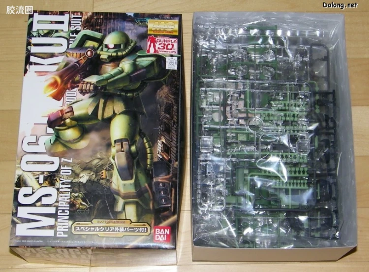 MG 高达30周年透明配件版 陆战型扎古Ⅱ 2.0版 - 图片