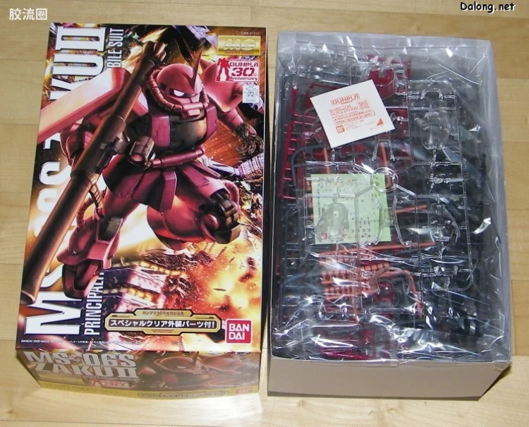 MG 高达30周年透明配件版 夏亚专用扎古Ⅱ 2.0版 - 图片