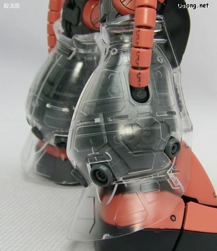 MG 高达30周年透明配件版 夏亚专用扎古Ⅱ 2.0版 - 图片