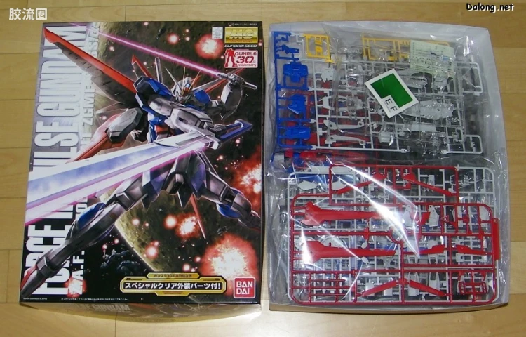 MG 高达30周年透明配件版 威力型脉冲高达 - 图片