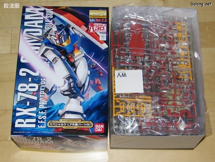 MG 高达30周年透明配件版 RX-78-2高达 2.0 - 图片