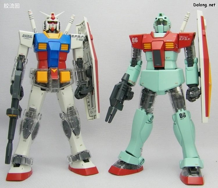 MG 高达30周年透明配件版 吉姆2.0 - 图片