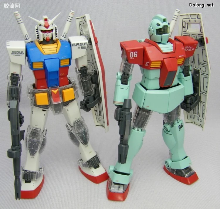 MG 高达30周年透明配件版 吉姆2.0 - 图片