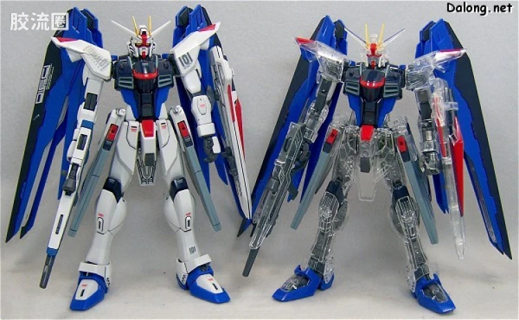 MG 限定透明版 自由高达 - 图片