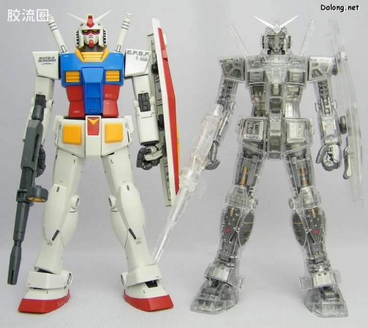MG 限定透明版 RX-78-2高达 机械 - 图片