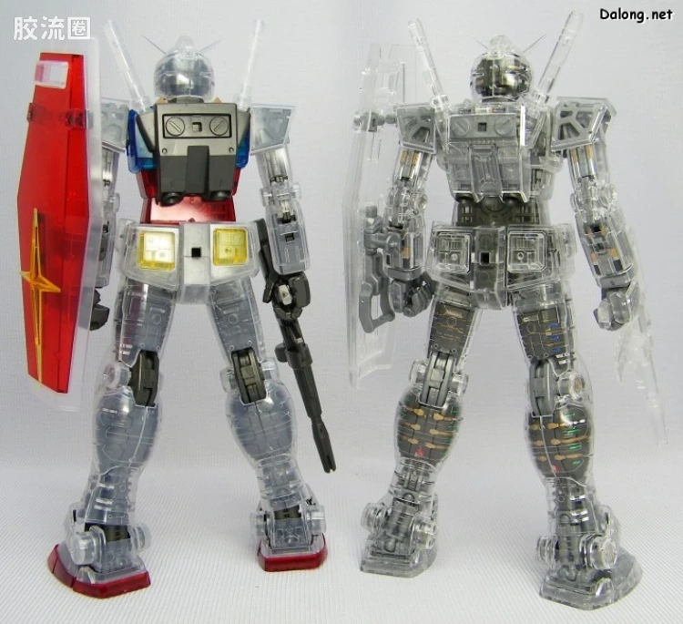 MG 限定透明版 RX-78-2高达 机械 - 图片