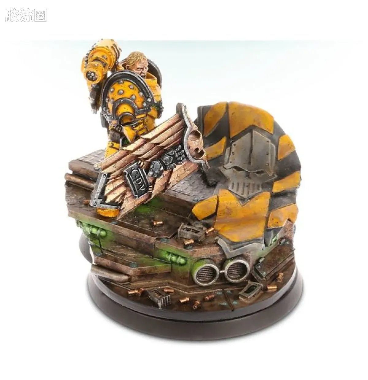 战锤：荷鲁斯之乱 Warhammer: The Horus Heresy Imperial Fists 第七军团 帝国之拳 初版 第405连连长 亚历克西斯·波卢克斯 - 图片