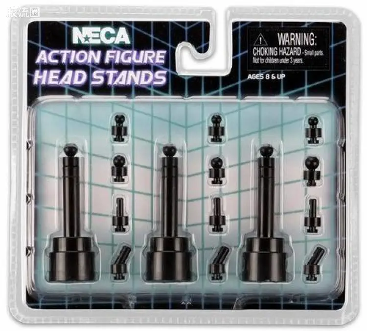NECA 7寸可动人形系列 配件系列 6寸~8寸 头像展示支架