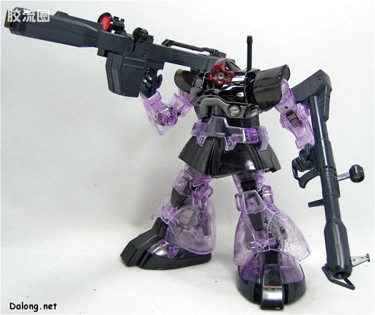 MG 限定电镀透明版 里克·大魔 透明电镀版 - 图片