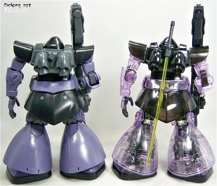 MG 限定电镀透明版 里克·大魔 透明电镀版 - 图片