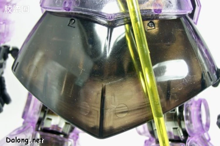 MG 限定电镀透明版 里克·大魔 透明电镀版 - 图片