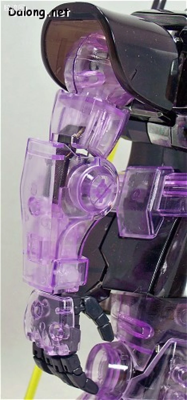 MG 限定电镀透明版 里克·大魔 透明电镀版 - 图片