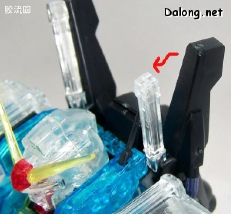 MG 限定电镀透明版 超级高达 - 图片