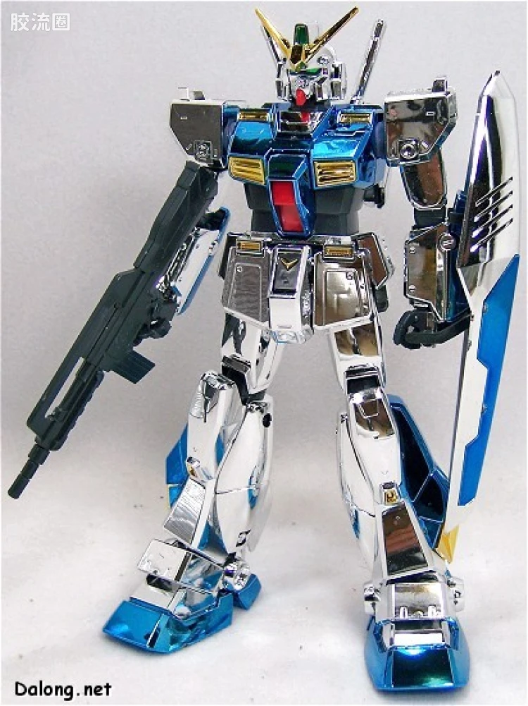 MG 限定电镀透明版 全装甲高达艾利克斯 透明金属涂装版 - 图片