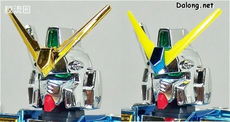 MG 限定电镀透明版 全装甲高达艾利克斯 透明金属涂装版 - 图片