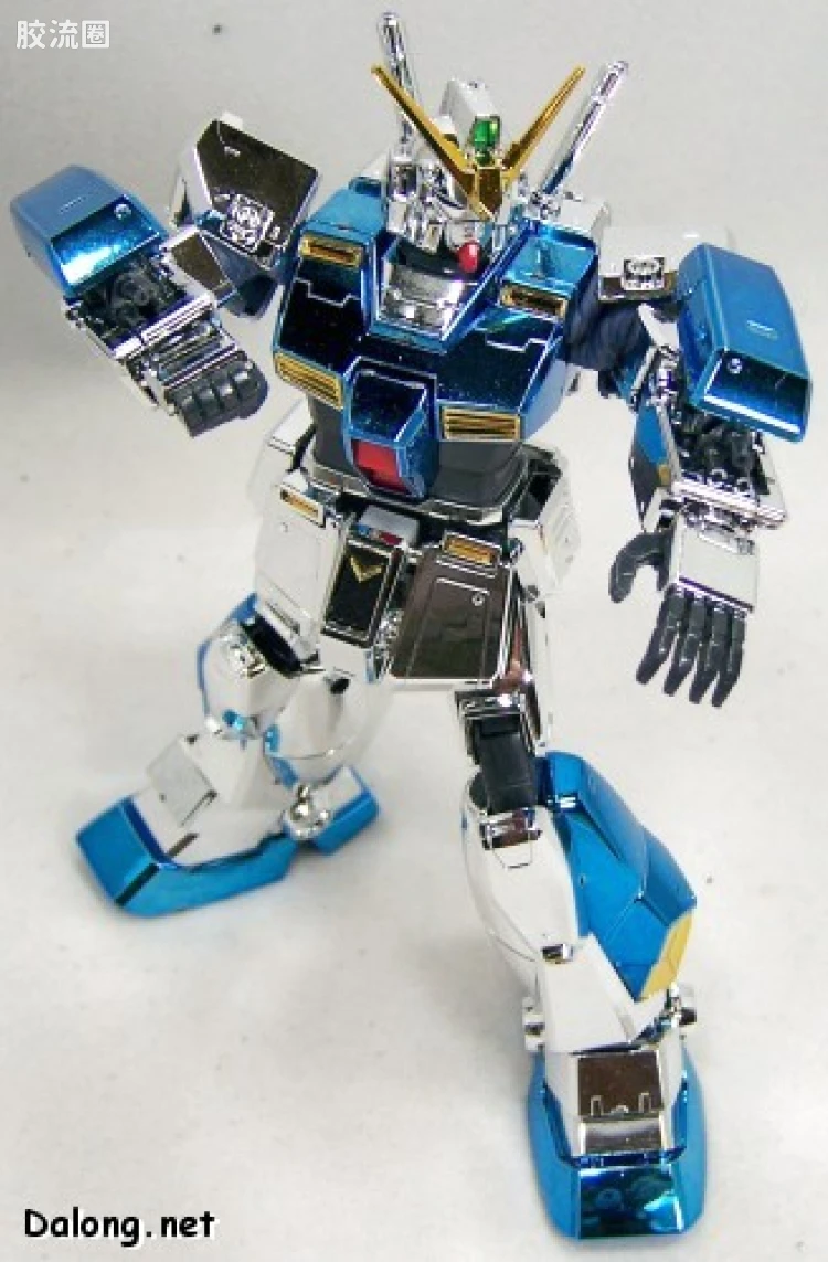 MG 限定电镀透明版 全装甲高达艾利克斯 透明金属涂装版 - 图片