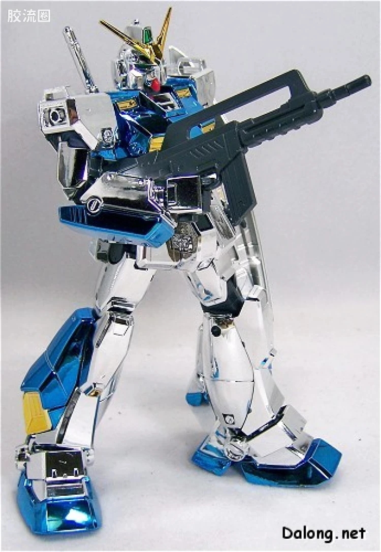 MG 限定电镀透明版 全装甲高达艾利克斯 透明金属涂装版 - 图片