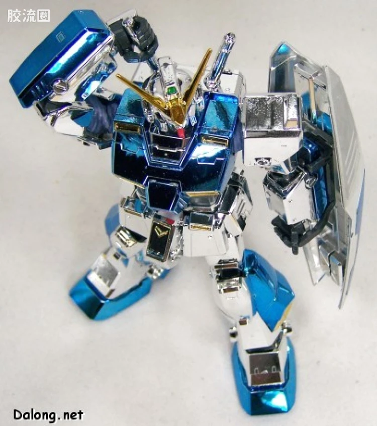 MG 限定电镀透明版 全装甲高达艾利克斯 透明金属涂装版 - 图片