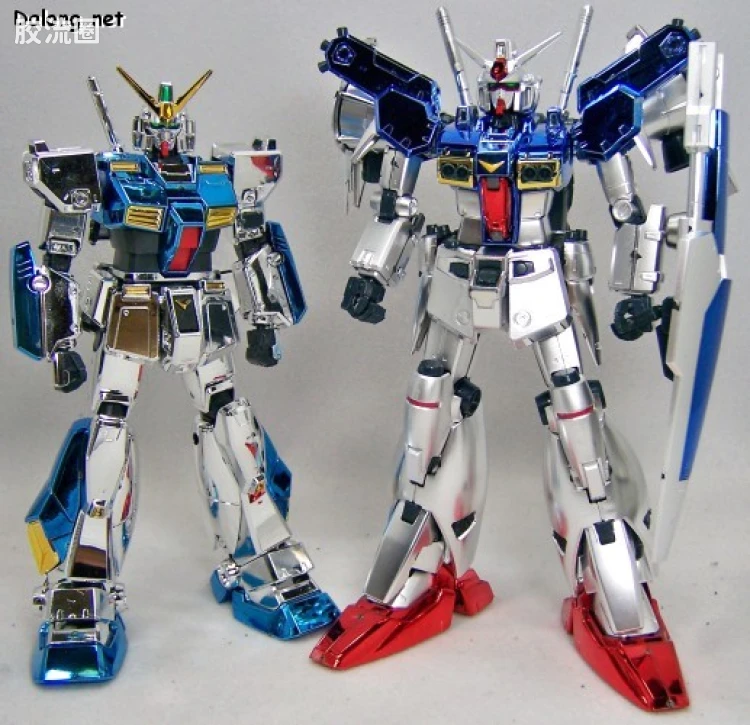 MG 限定电镀透明版 全装甲高达艾利克斯 透明金属涂装版 - 图片
