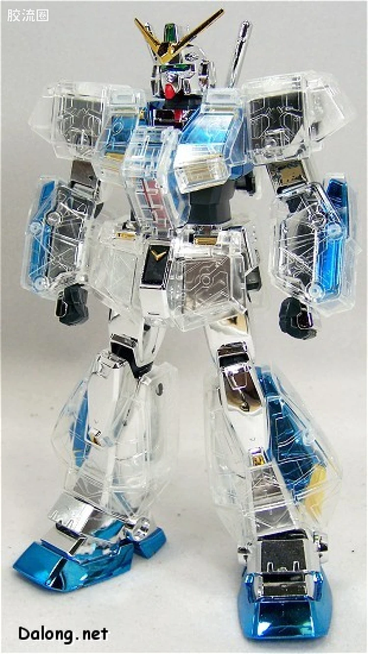 MG 限定电镀透明版 全装甲高达艾利克斯 透明金属涂装版 - 图片